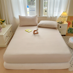 100% Cotton Floral Fitted Sheet Mattress Protector