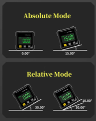 4-Side Magnetic Digital Angle Gauge with Laser New HomeGoods