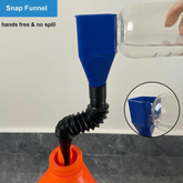 Retractable Auto Funnel – Flexible Clip-On Oil & Fluid Filling Tool