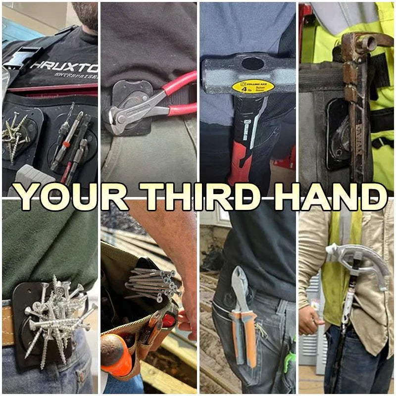 Clip-On Belt Magnetic Tool Holder New HomeGoods