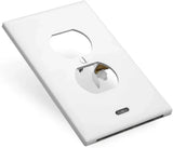 Outlet Cover with Integrated LED Night Light