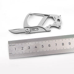 Multifunctional Mini EDC Carabiner Keychain