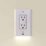 LED Outlet Cover | Creates an Outlet with a Built-in Night Light