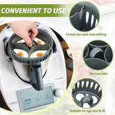 2-In-1 Egg Cooker Boiler Steamer Poacher