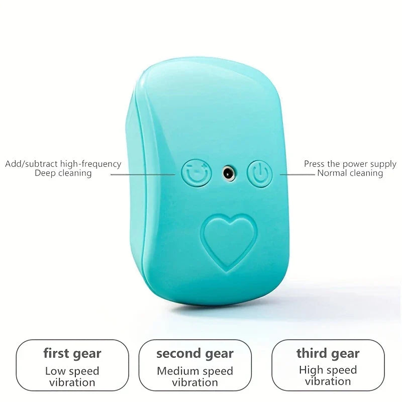 2-In-1 Electric Facial Cleanser Scalp Massager