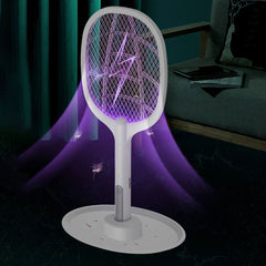 2-In-1 Electric Fly Swatter Bug Zapper Racket
