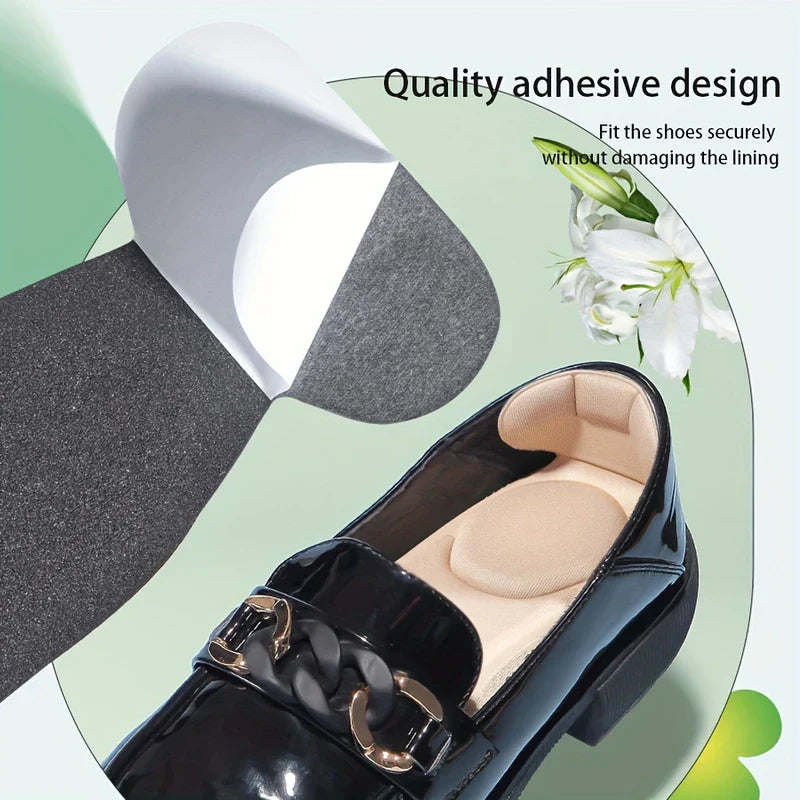 2-in-1 Heel Grips Cushion Inserts for Shoes