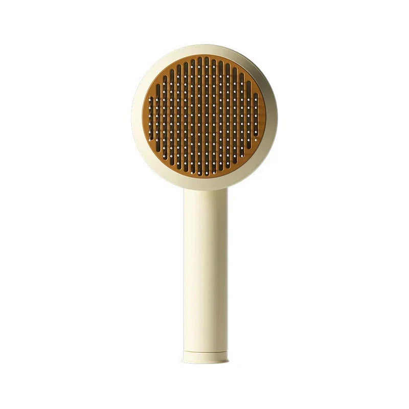 Dog grooming comb with dual-sided design