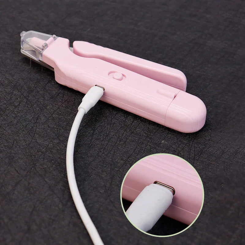 2-In-1 Pet Rechargeable Nail Grinder Clipper Combo