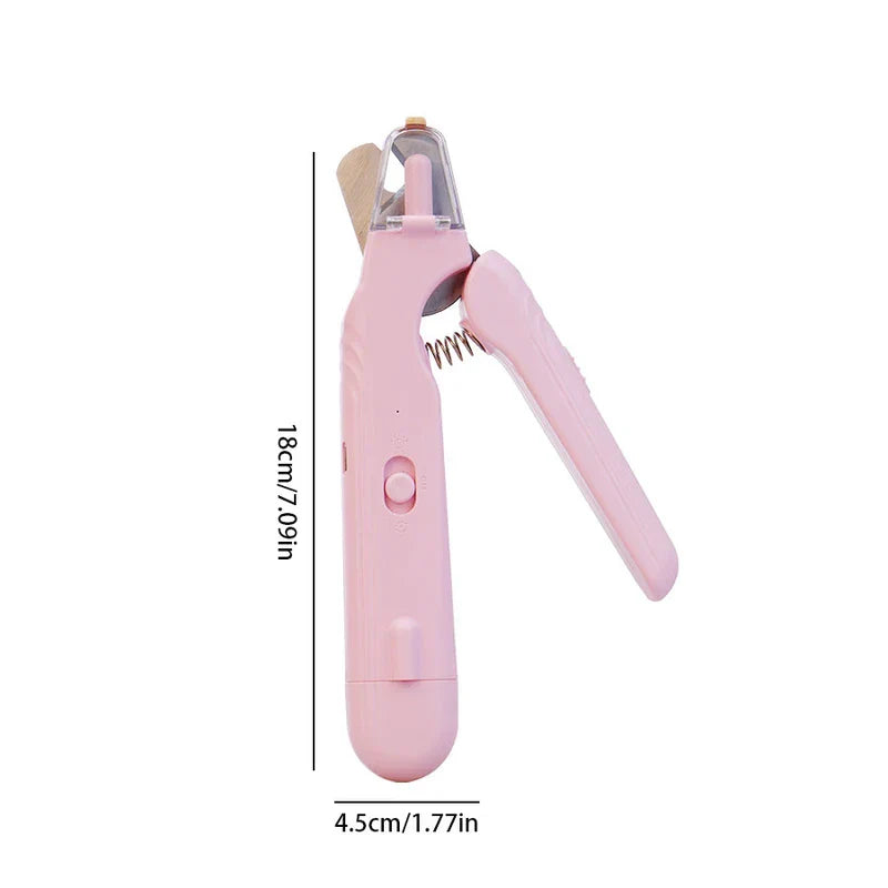 2-In-1 Pet Rechargeable Nail Grinder Clipper Combo