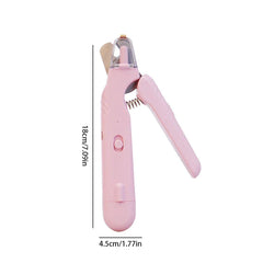 2-In-1 Pet Rechargeable Nail Grinder Clipper Combo