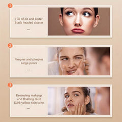 2-in-1 Volcanic Oil Absorbing Roller Brush