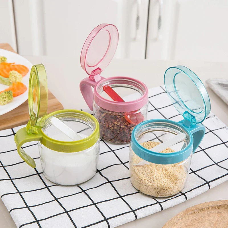 3-Compartment Spice Seasoning Box