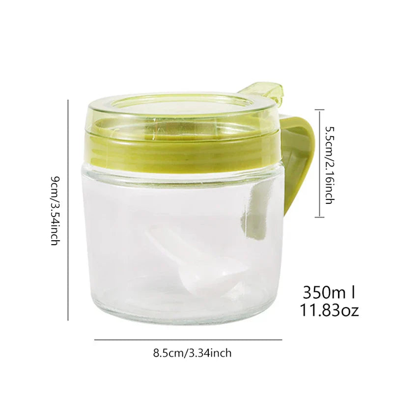 3-Compartment Spice Seasoning Box