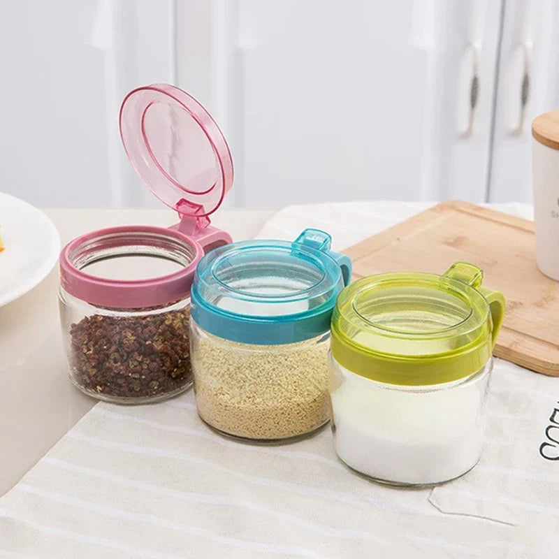 3-Compartment Spice Seasoning Box