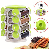 3-Section Rotating Spice Container Shaker