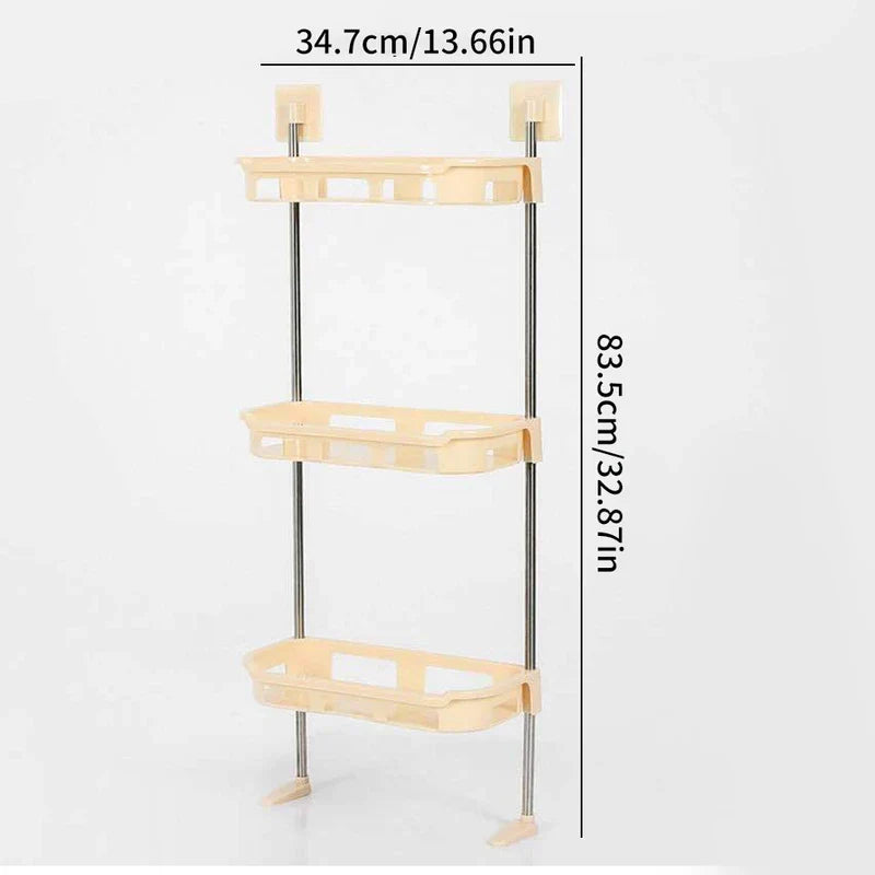 3-Tier Storage Shelf Organizer Rack