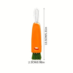 3-in-1 Bottle Cap Detail Cleaning Brush Tool
