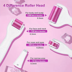 3-in-1 Derma Roller Microneedling Kit