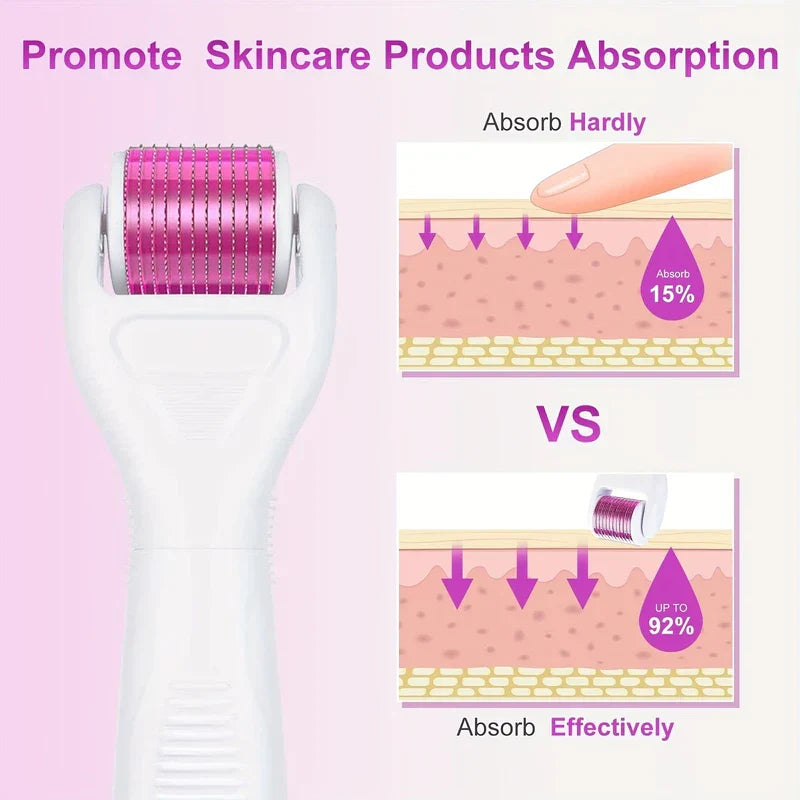 3-in-1 Derma Roller Microneedling Kit