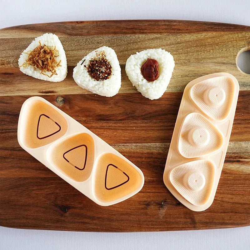 3-In-1 Onigiri Rice Ball Mold Maker