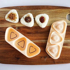 3-In-1 Onigiri Rice Ball Mold Maker