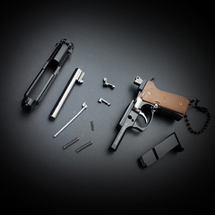 Creative Alloy & Wood-Handle Keychain-Limited Edition Collectible