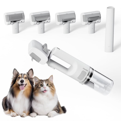 Pet grooming vacuum cleaner - silent handheld vacuum brush
