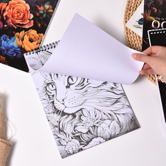 DIY Coloring Book for Adults | Stress Relief Therapeutic Art Book, Multiple Patterns Available