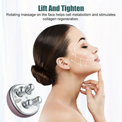 3D Roller Face Body Massager Slimming Tool