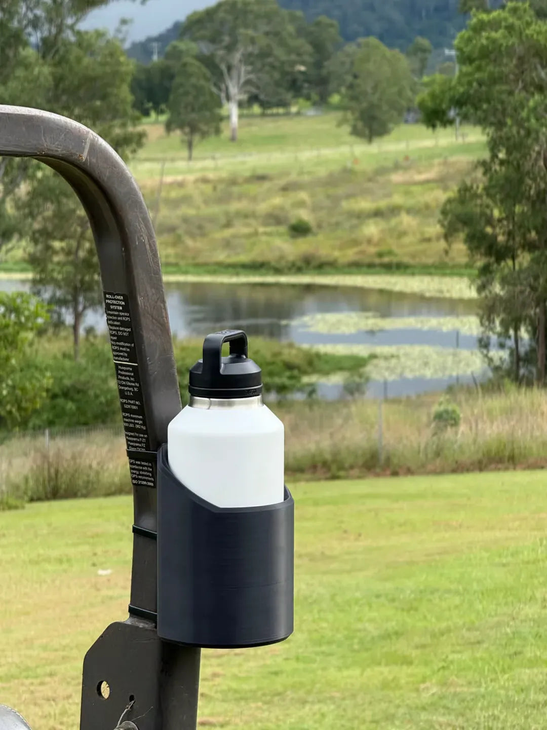 Gym Buddy: Strong Magnetic Holder for Large Water Bottles New HomeGoods