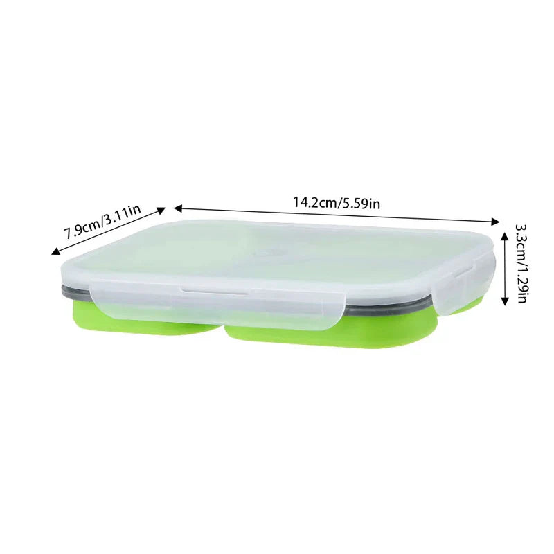 3 Compartment Food Storage Container Lunch Box