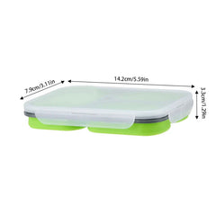 3 Compartment Food Storage Container Lunch Box
