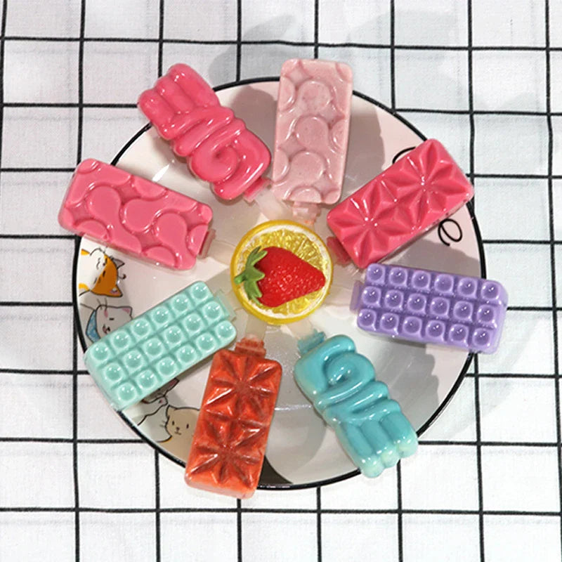 4-Cavity Popsicle Ice Cream Mold