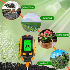 🔥Hot Sale 49% OFF🌱4-in-1 Soil Moisture Meter Digital