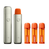 Zdeer smart oral spray device with orange refill cartridges