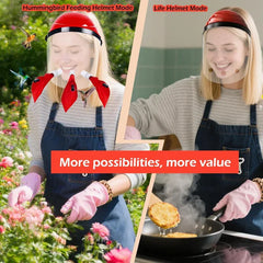 Hummingbird Feeder Helmet
