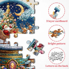 Christmas Crystal Ball Jigsaw Puzzles 1000 Pieces New HomeGoods