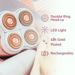 4D Floating Electric Rotary Shaver