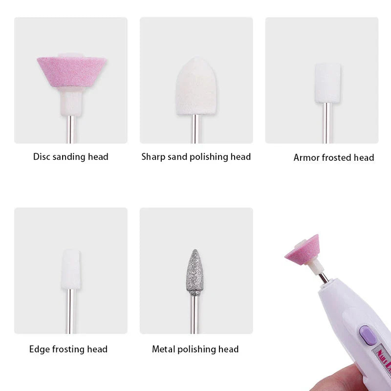 5-In-1 Electric Nail File Manicure Kit Set
