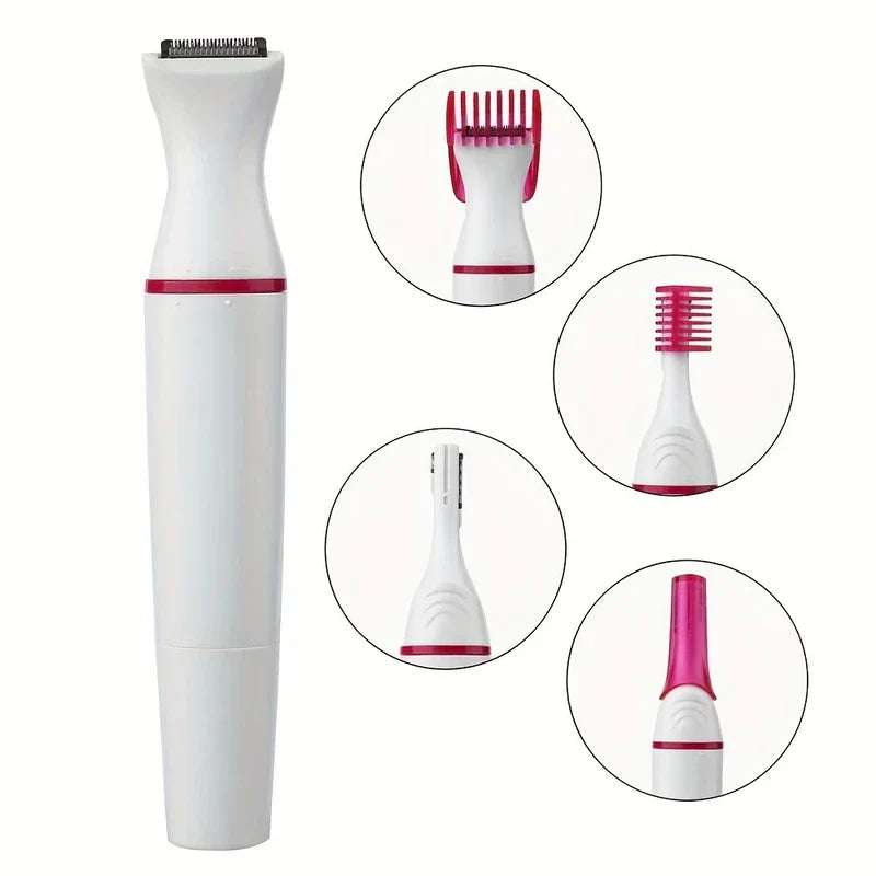 5-in-1 Grooming Kit Shaver Trimmer Battery Operated