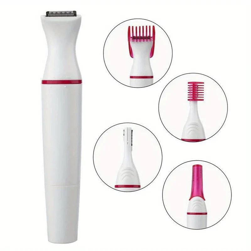 5-in-1 Grooming Kit Shaver Trimmer Battery Operated