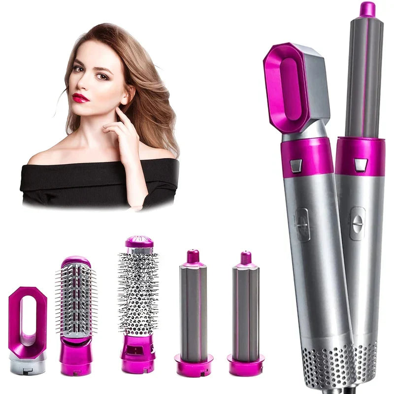 5-in-1 Hot Air Brush Styler Dryer Volumizer