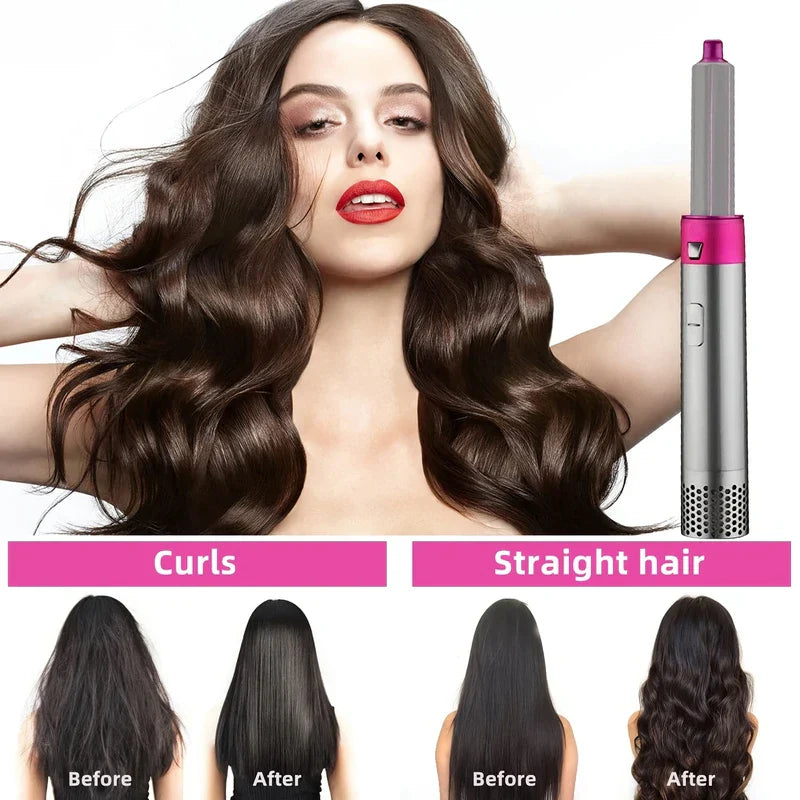 5-in-1 Hot Air Brush Styler Dryer Volumizer
