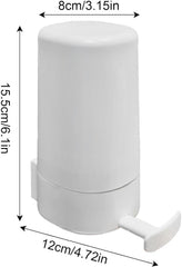 Soap Mill, Soap Mill for Solid Soap Leftovers, Wall Mounted Soap Dish for Shower, Sea Grain Solid Soap Grinder, Grind Solid Soap G-ance Easy Powder