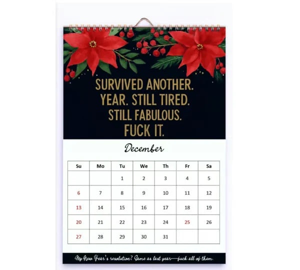 Fuck It Again â€?2026 Calendar For Women Who’ve Had Enough New HomeGoods