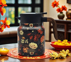 Vintage Floral Pattern Tea Thermos ï¿?Built-In Infuser New HomeGoods