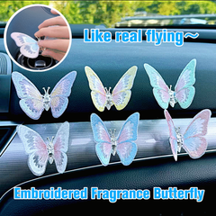 Fragrant Butterfly Decor(5 pack) Mixed colors – Beautiful Scented Accent For Home & Car