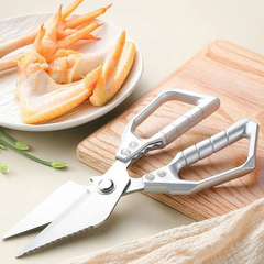 BoneMaster™ Heavy-Duty Kitchen Shears – Powerful Poultry & Meat Cutting Scissors