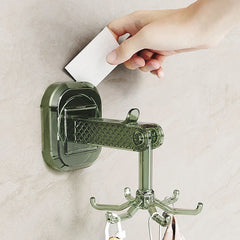 6-Claw Rotating Utility Hook Hanger